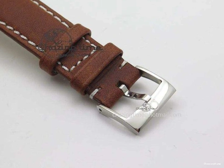 0508 Supportive Speedmaster Professional The Moon Watch on Brown Asso Strap Asian Manual Winding Chronograph Movement 8288